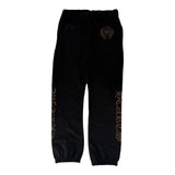 Chrome Hearts Brown Glitter 1988 Sweatpants Black