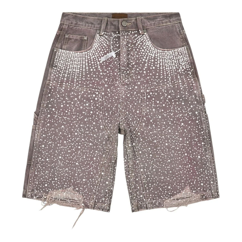 Birth of Royal Child Diamond Jorts "Brown"