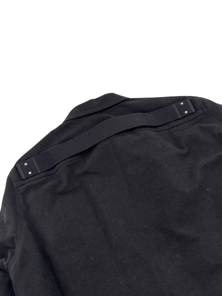 Rick Owens Cotton Twill Jacket Black