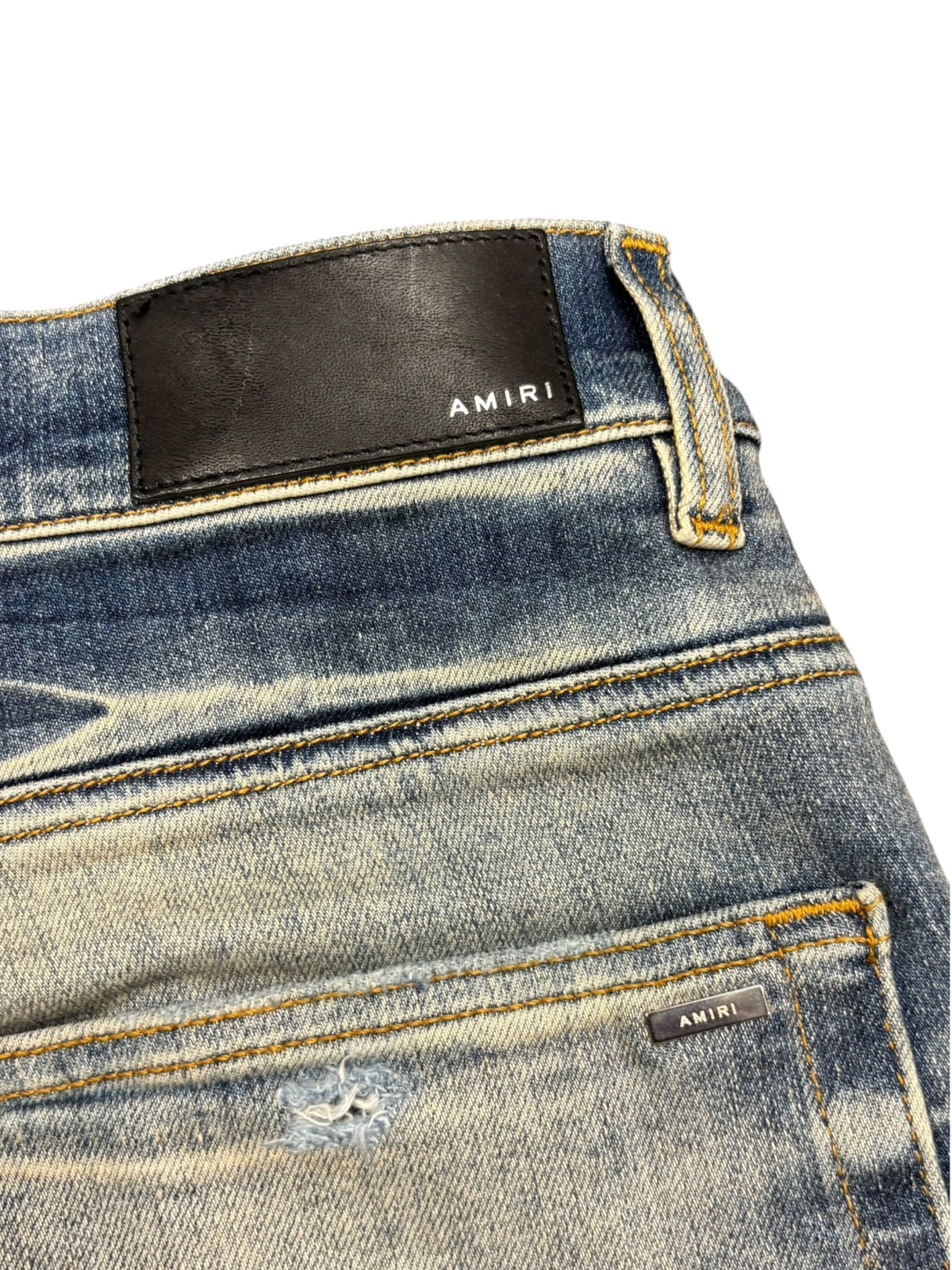 Amiri Bandana Patch Mx1 Jeans