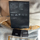 Amiri MX1 Jeans Blue Side Logo Patch