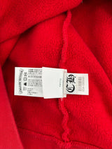 Chrome Hearts Triple Cross Embroidered Hoodie Red