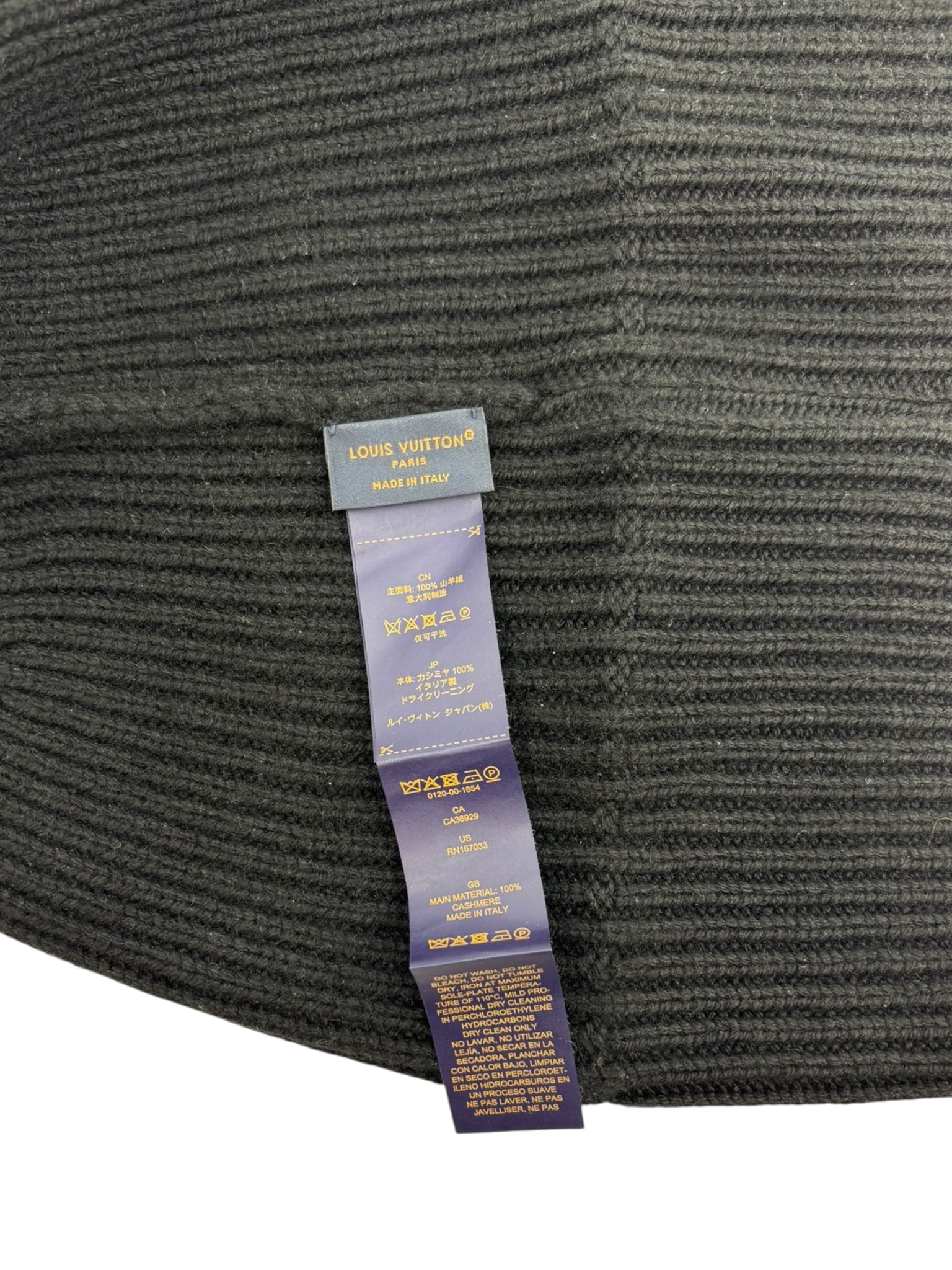 Louis Vuitton LV Dual Beanie Black