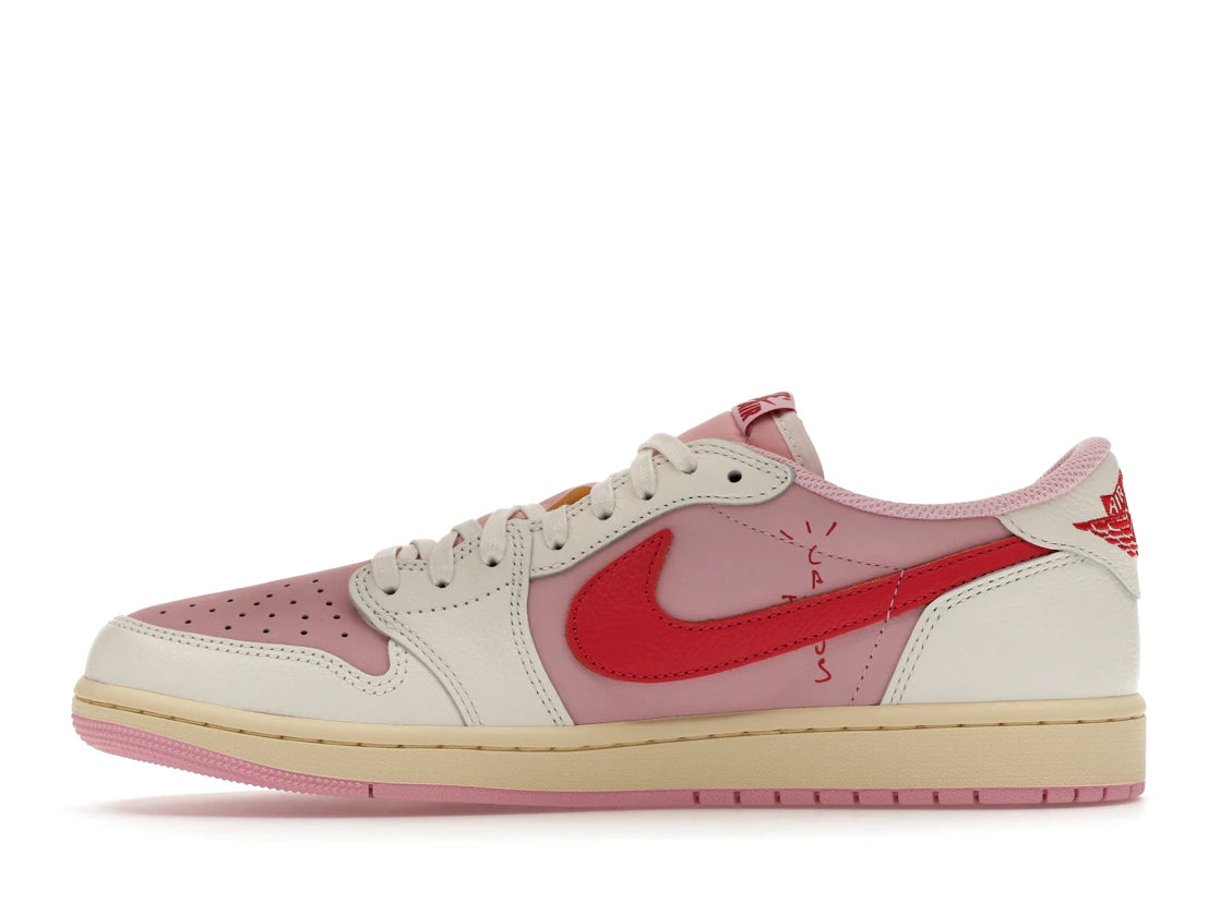 Jordan 1 Retro Low OG SP Travis Scott Sail Tropical Pink