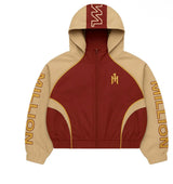 One Million Bold Statement Tan Windbreaker Set