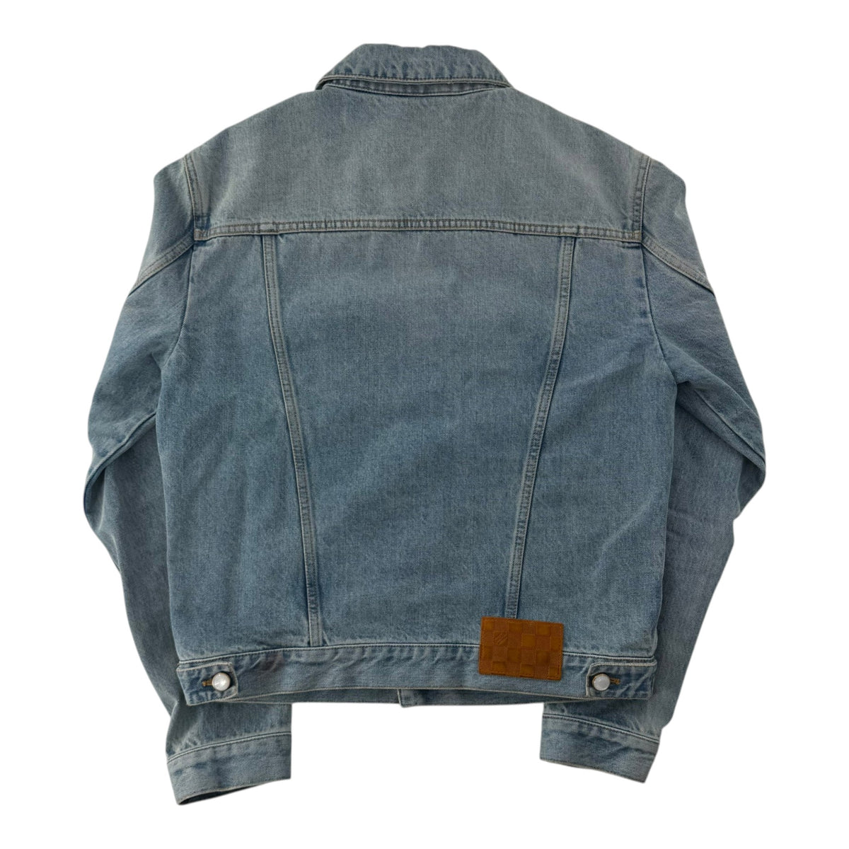 Louis Vuitton Denim Trucker Jacket Blue