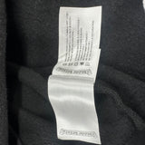 Chrome Hearts Glitter 1988 Vertical Logo Zip-Up Hoodie Black