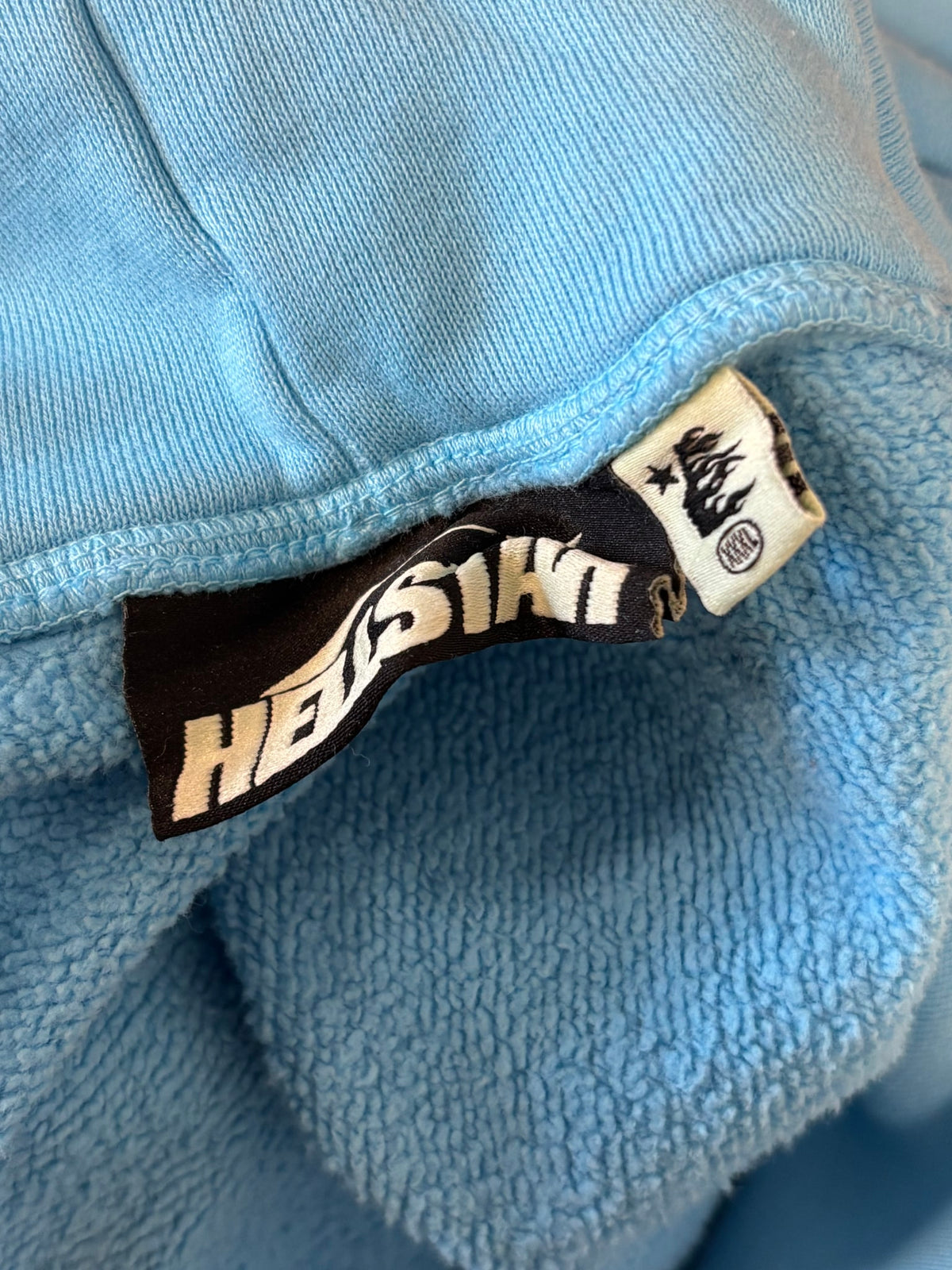Hellstar Studios Zip Hoodie Blue