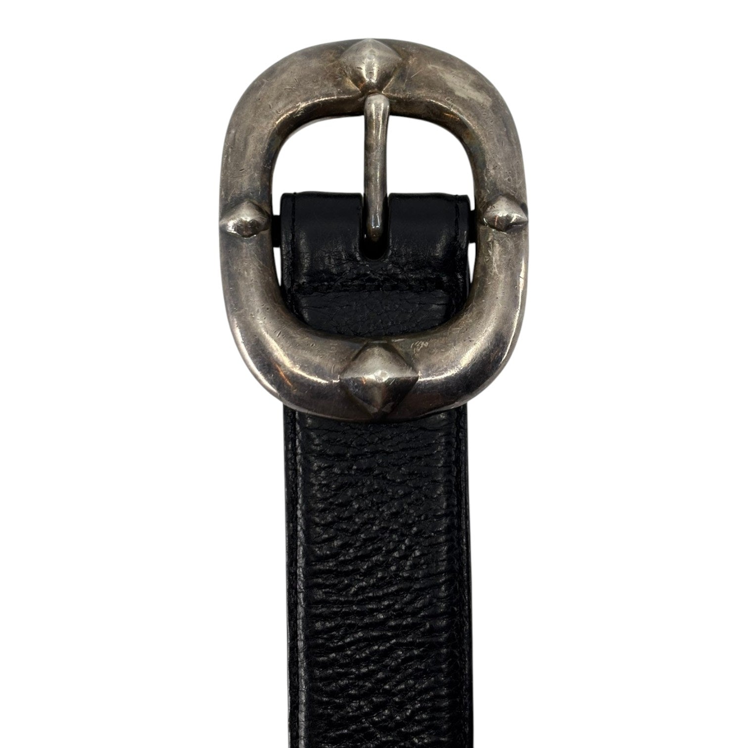 Chrome Hearts Pyramid Gunslinger Belt Black