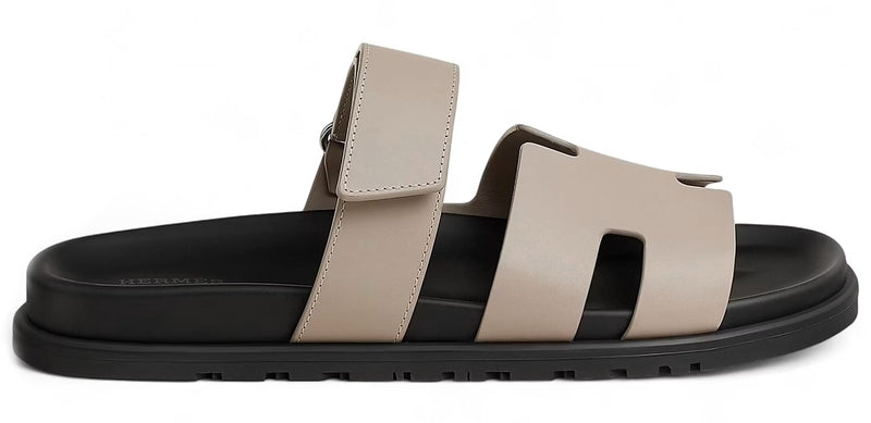 Hermes Chypre Sandal Beige Galet Calfskin