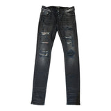 Amiri MX1 Black Jeans Back Pocket Patch