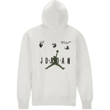 OFF-WHITE x Jordan Hoodie White