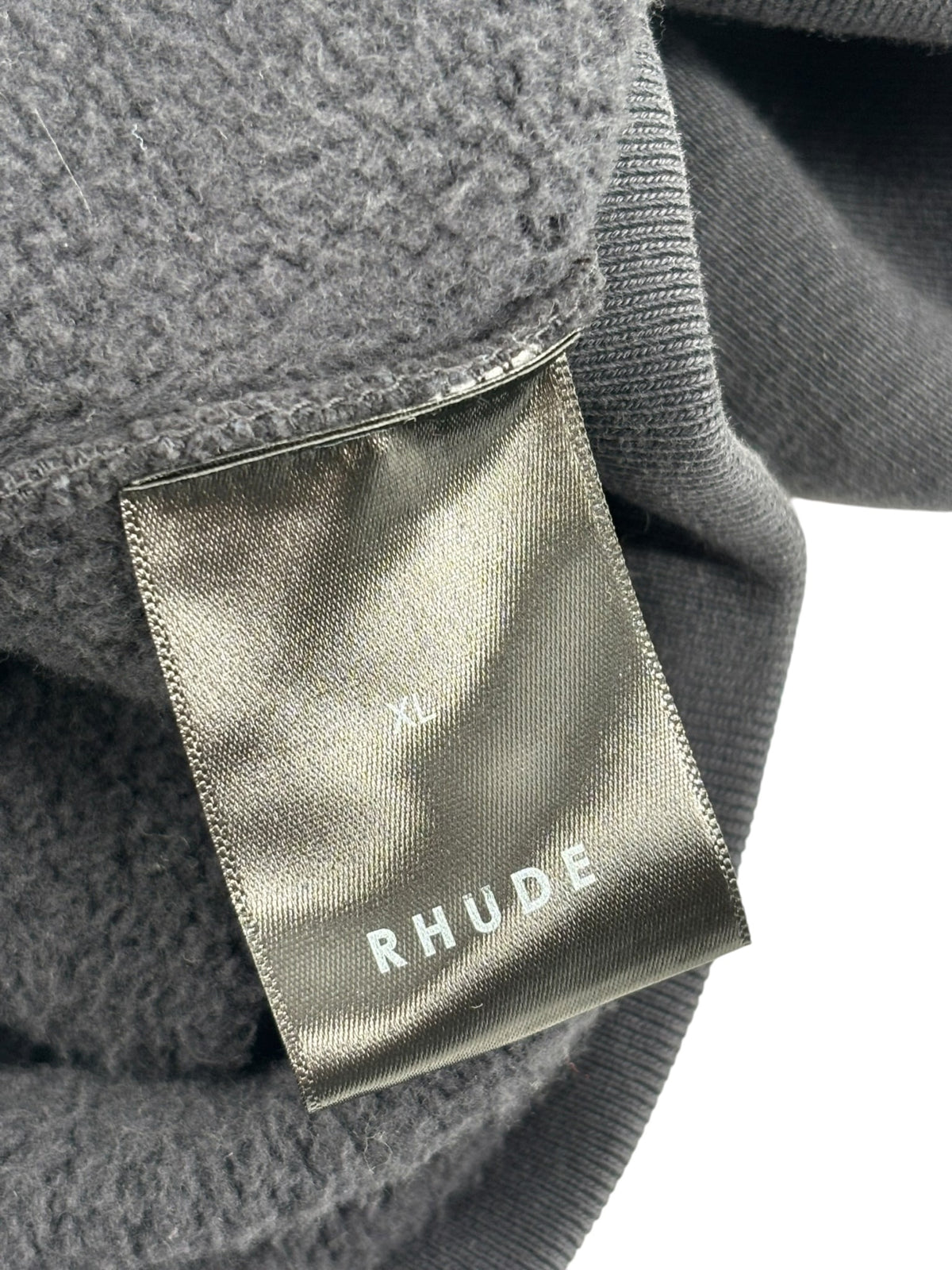 Rhude Eagle Pass Zip Up Hoodie Navy