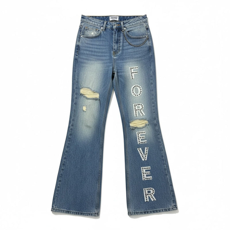 Forever Hungry Flare Jeans