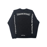 Chrome Hearts Scroll Logo Crewneck Sweatshirt