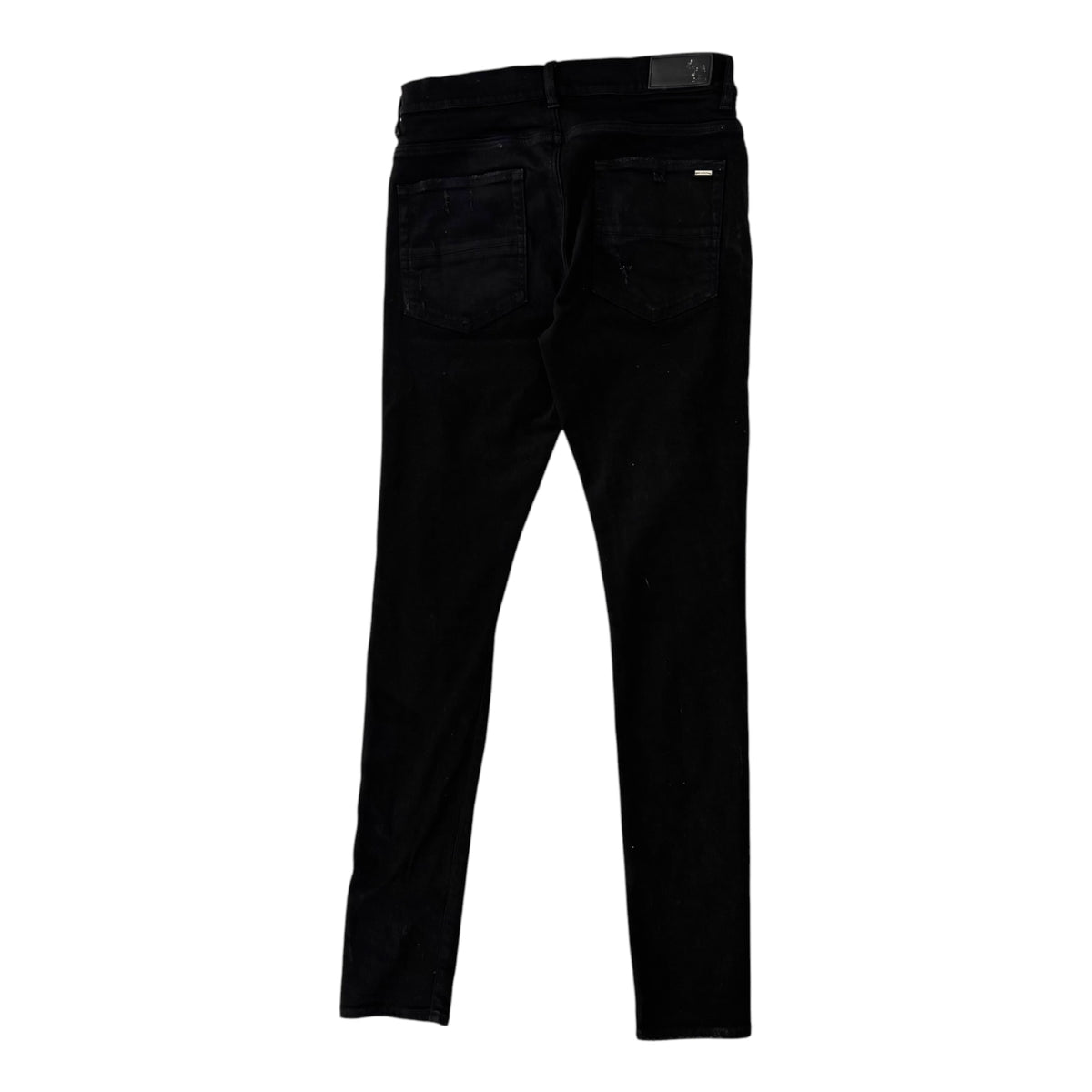 Amiri MX1 Black Silver Ribbed