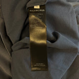 Balenciaga Burning Unity Tee Oversized Blue