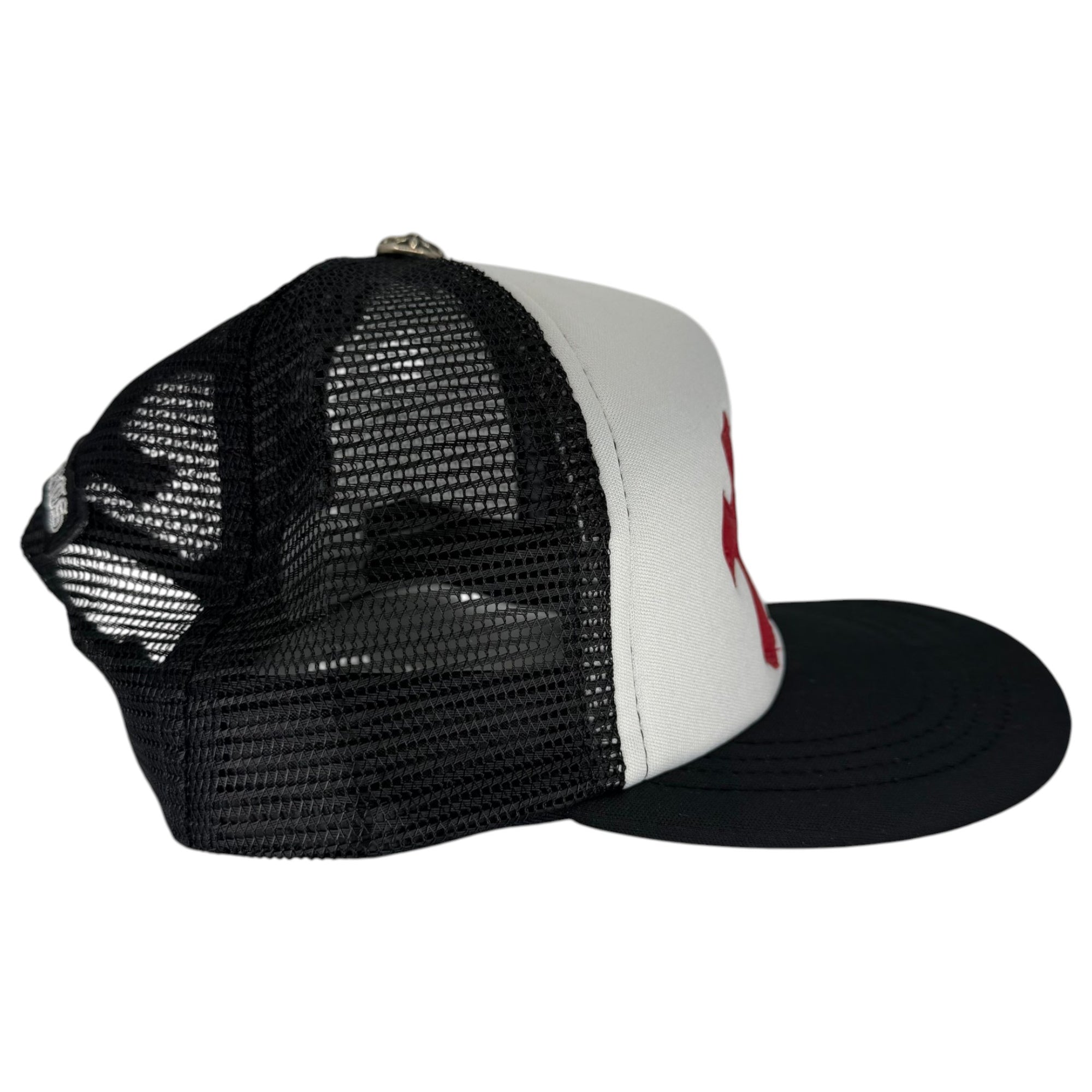 Chrome Hearts Trucker Hat Red White Blue