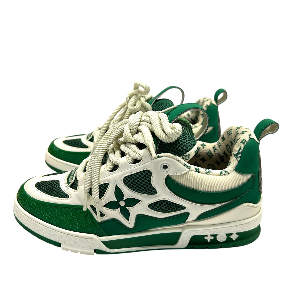 Louis Vuitton LV Skate Sneaker Green White