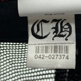Chrome Hearts FUCK Letter Patch Trucker Cap Black