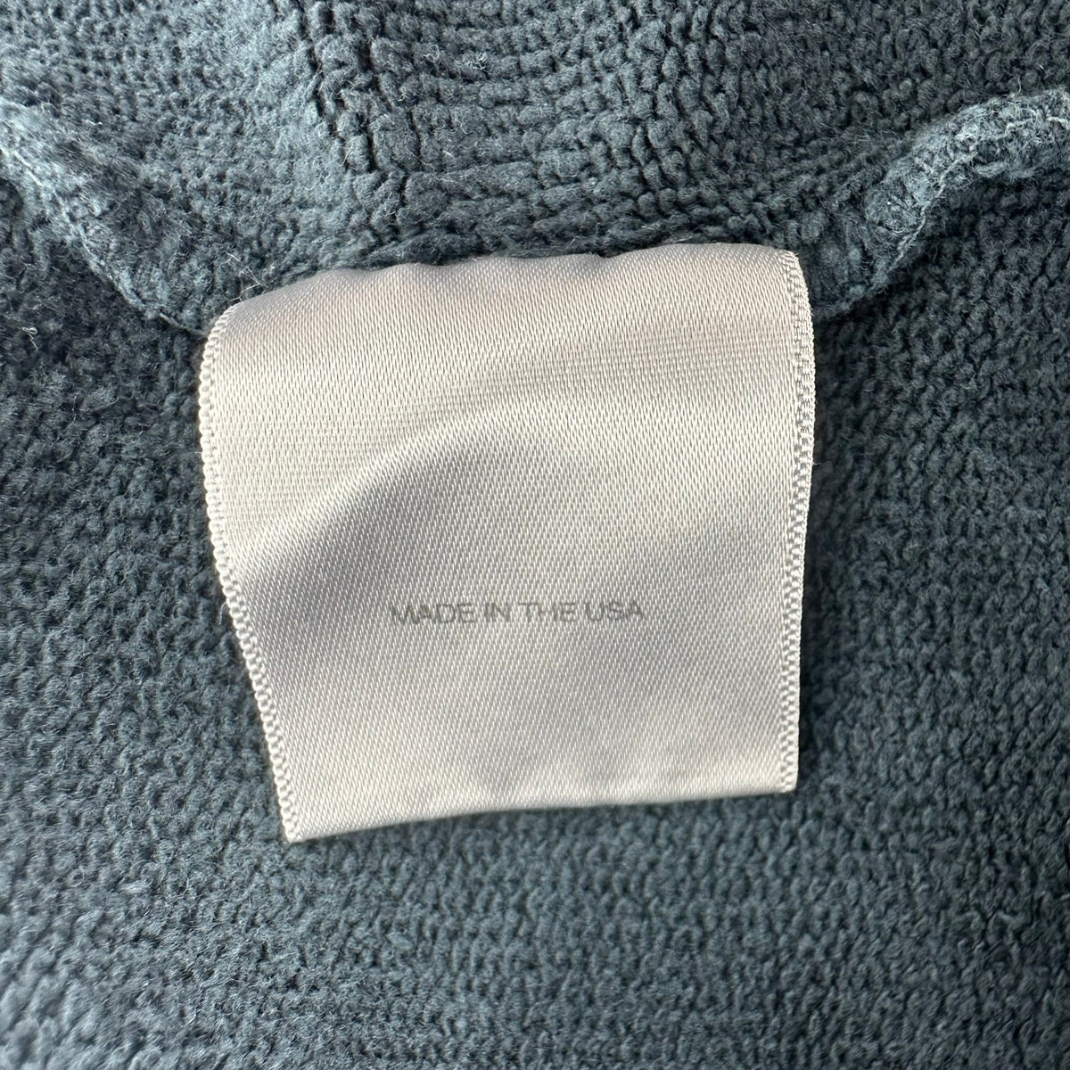 ERD Classic Logo Distressed Hoodie Blue