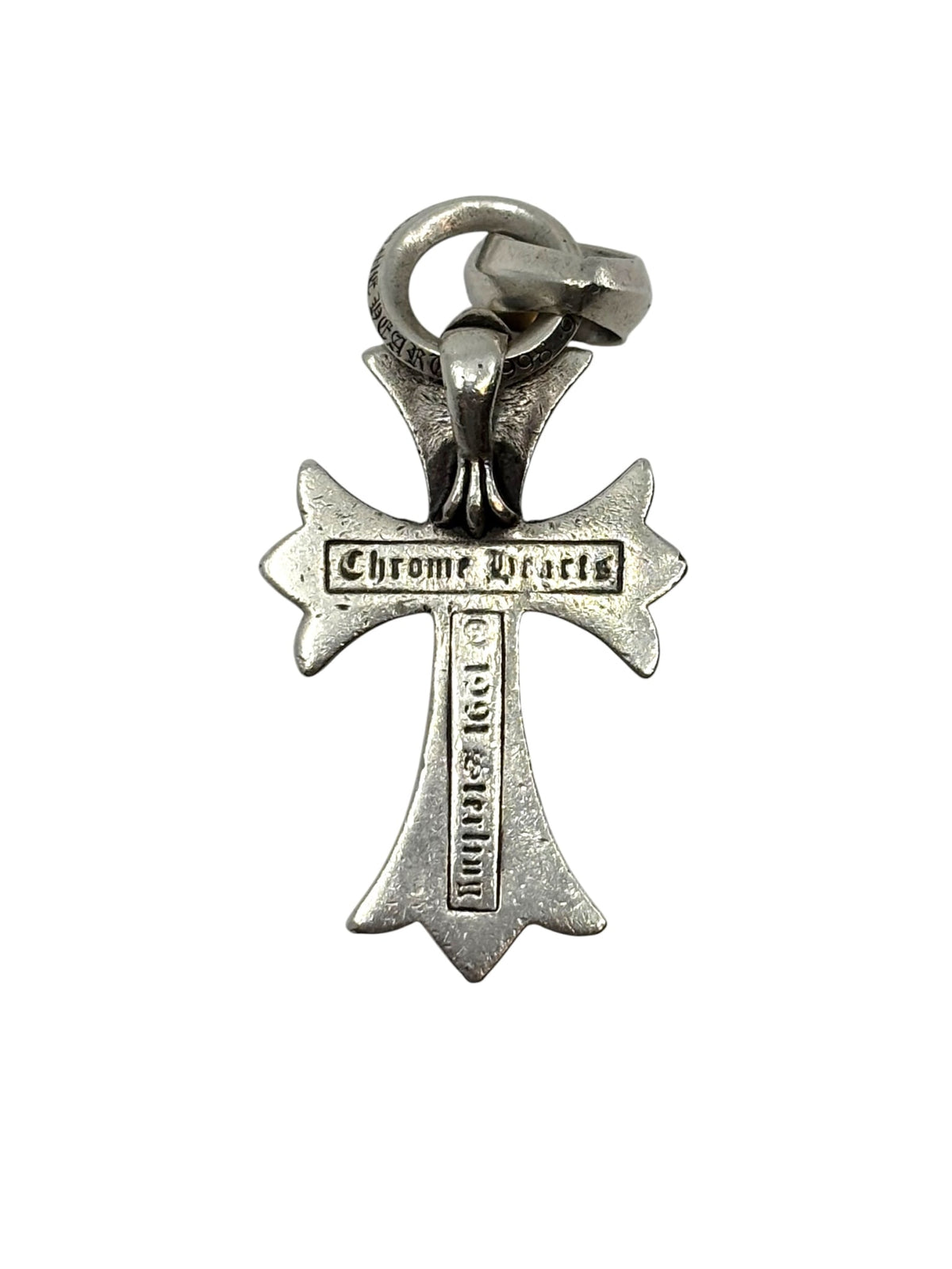 Chrome Hearts 2" Cross Pendant Silver