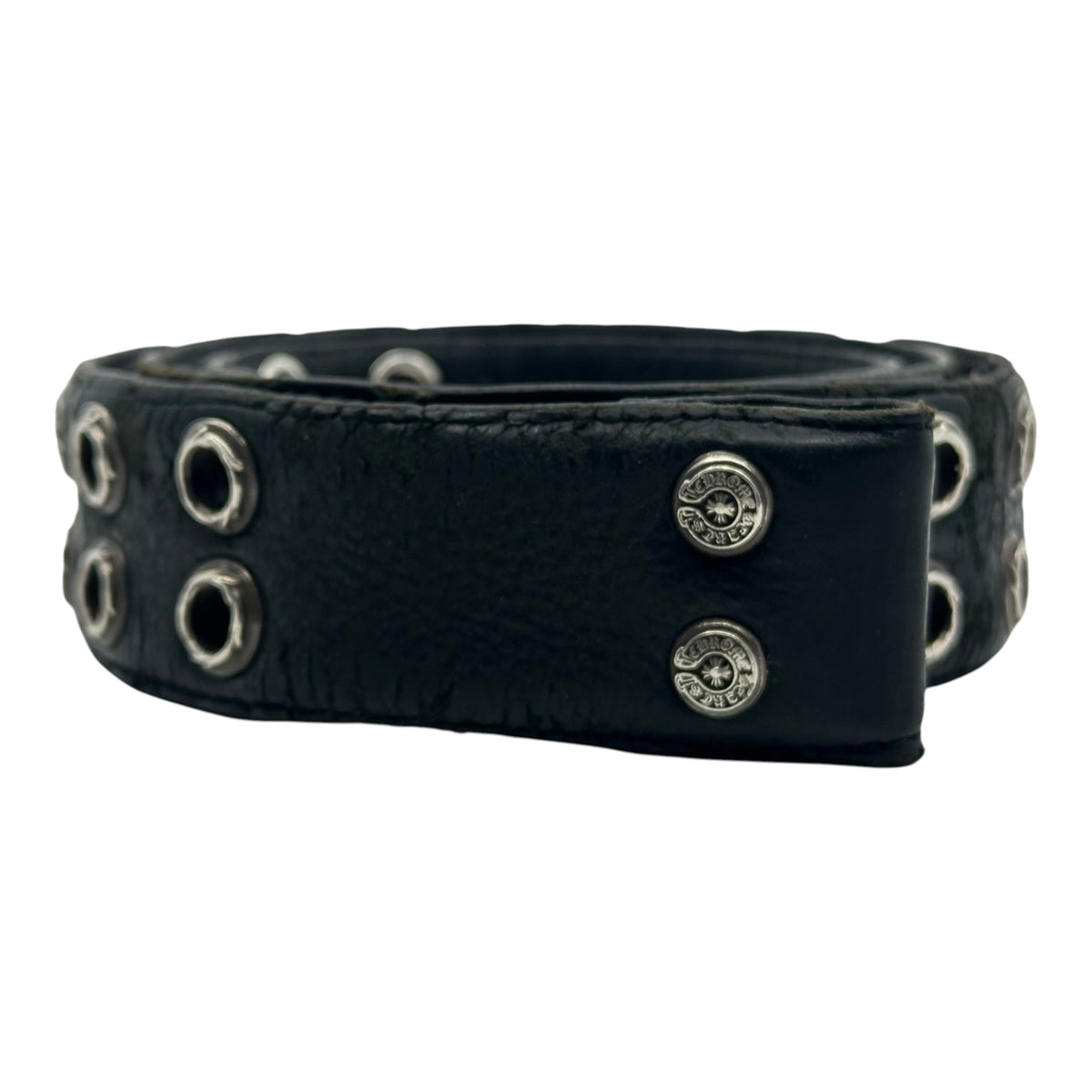Chrome Hearts Double Grommet Strap Black