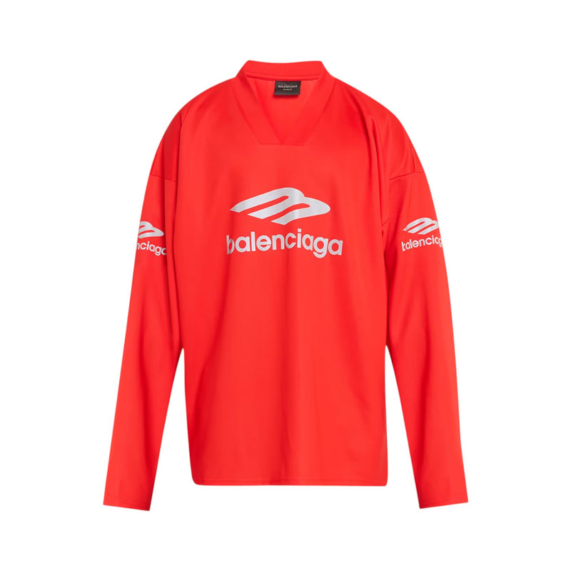 Balenciaga Ski-Wear Longsleeve Jersey Red