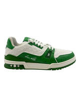 Louis Vuitton Trainer Green White