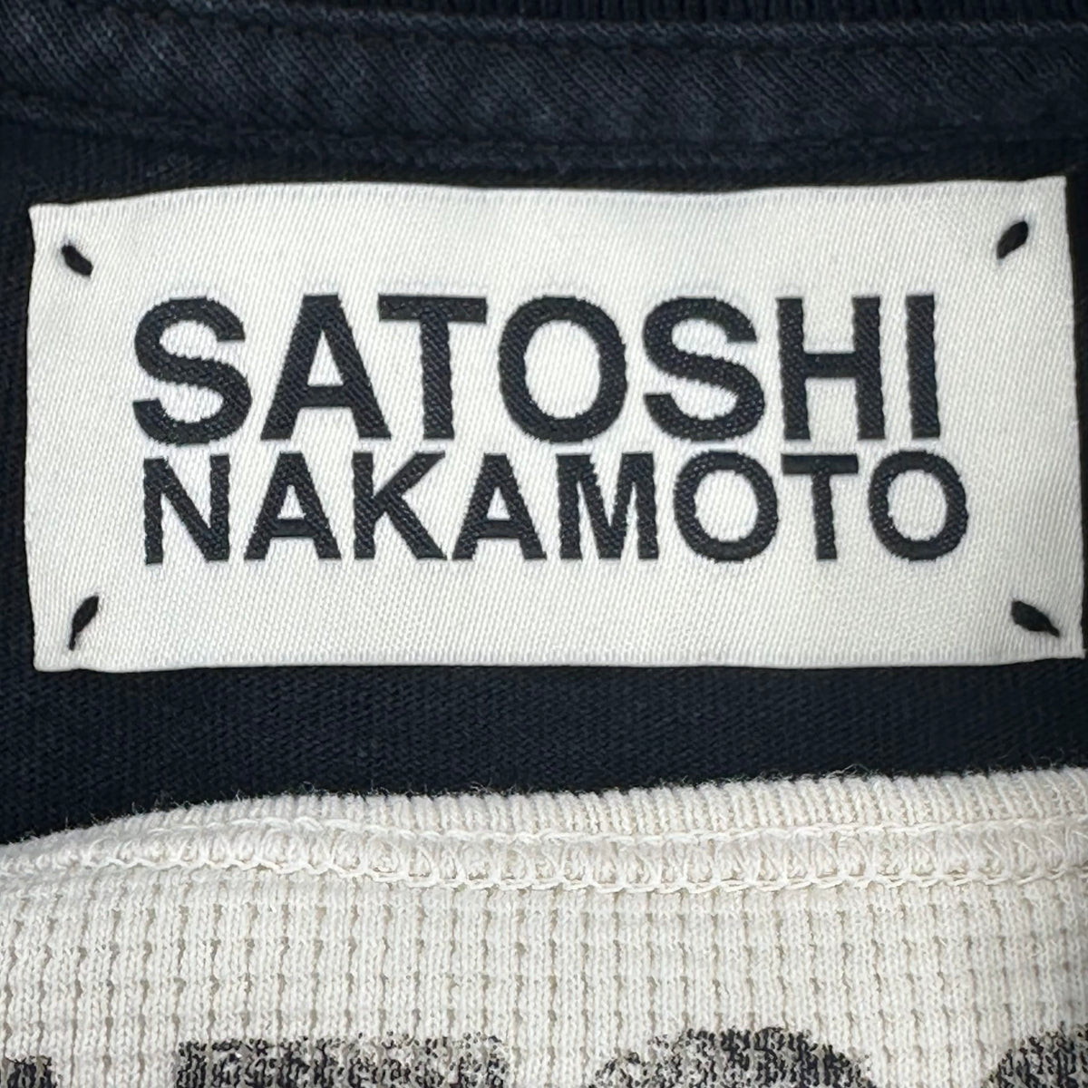 Satoshi Nakamoto Thermal Tee Black