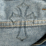 Chrome Hearts 20 Cross Patch Levi 517 Blue