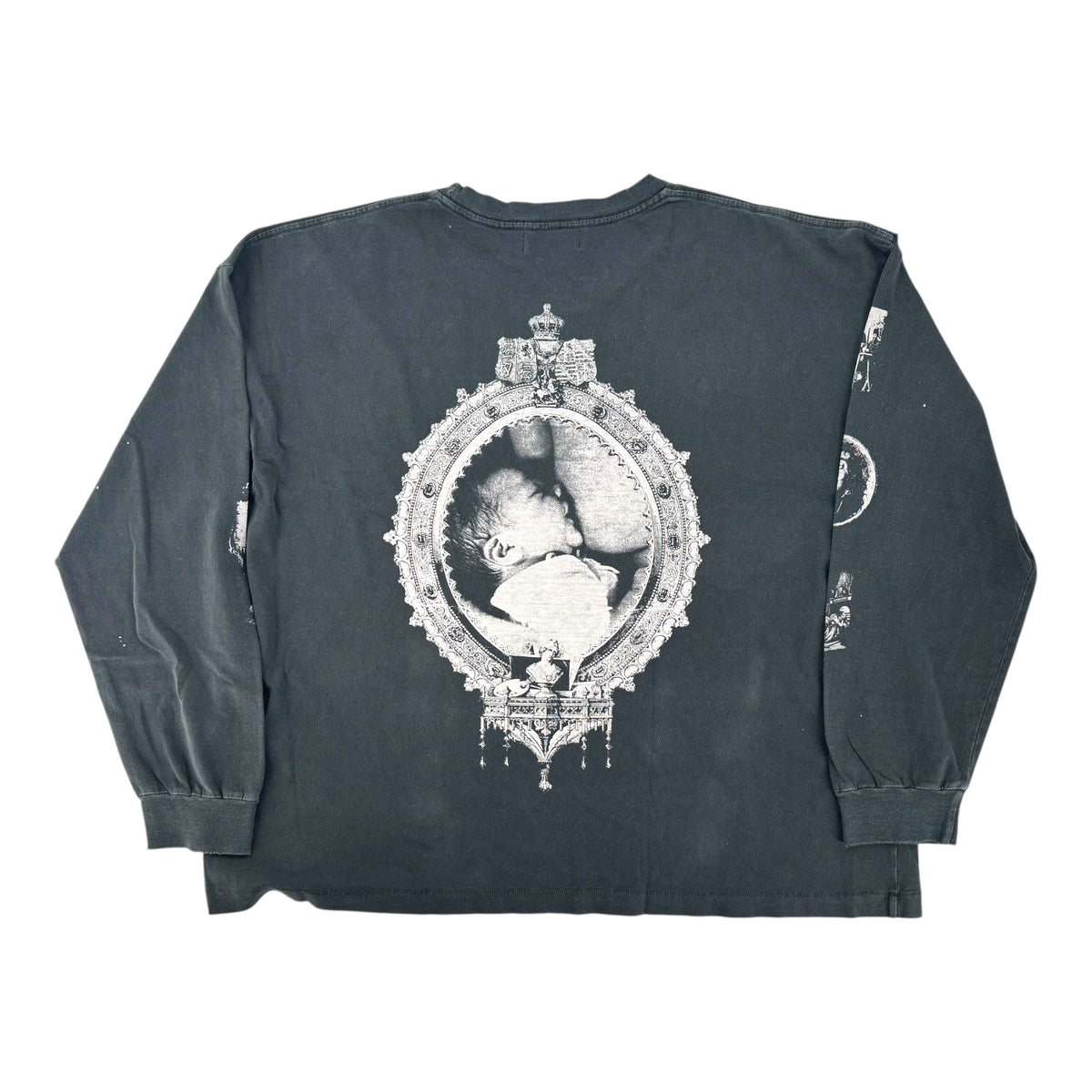 ERD THE LATENCY LS T-SHIRT ANTIQUE BLACK