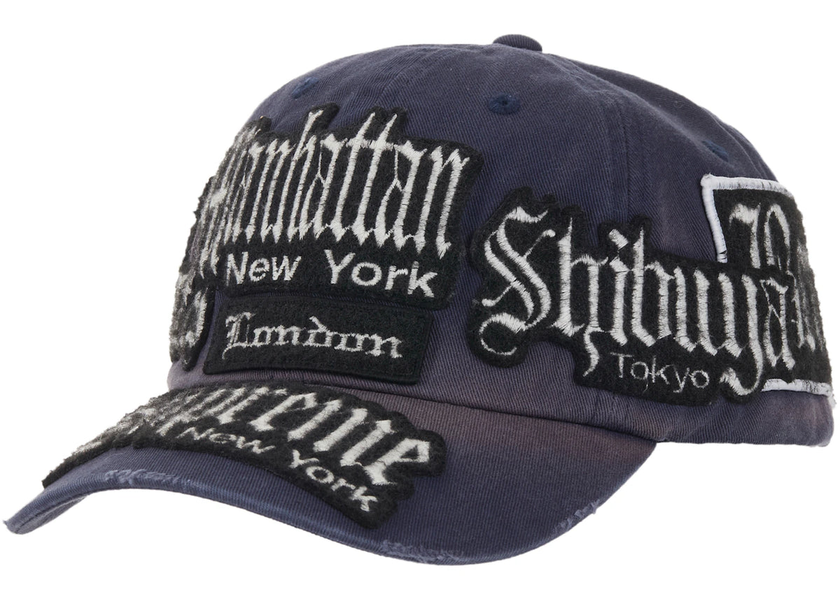 Supreme City Patches 6-Panel Hat Navy