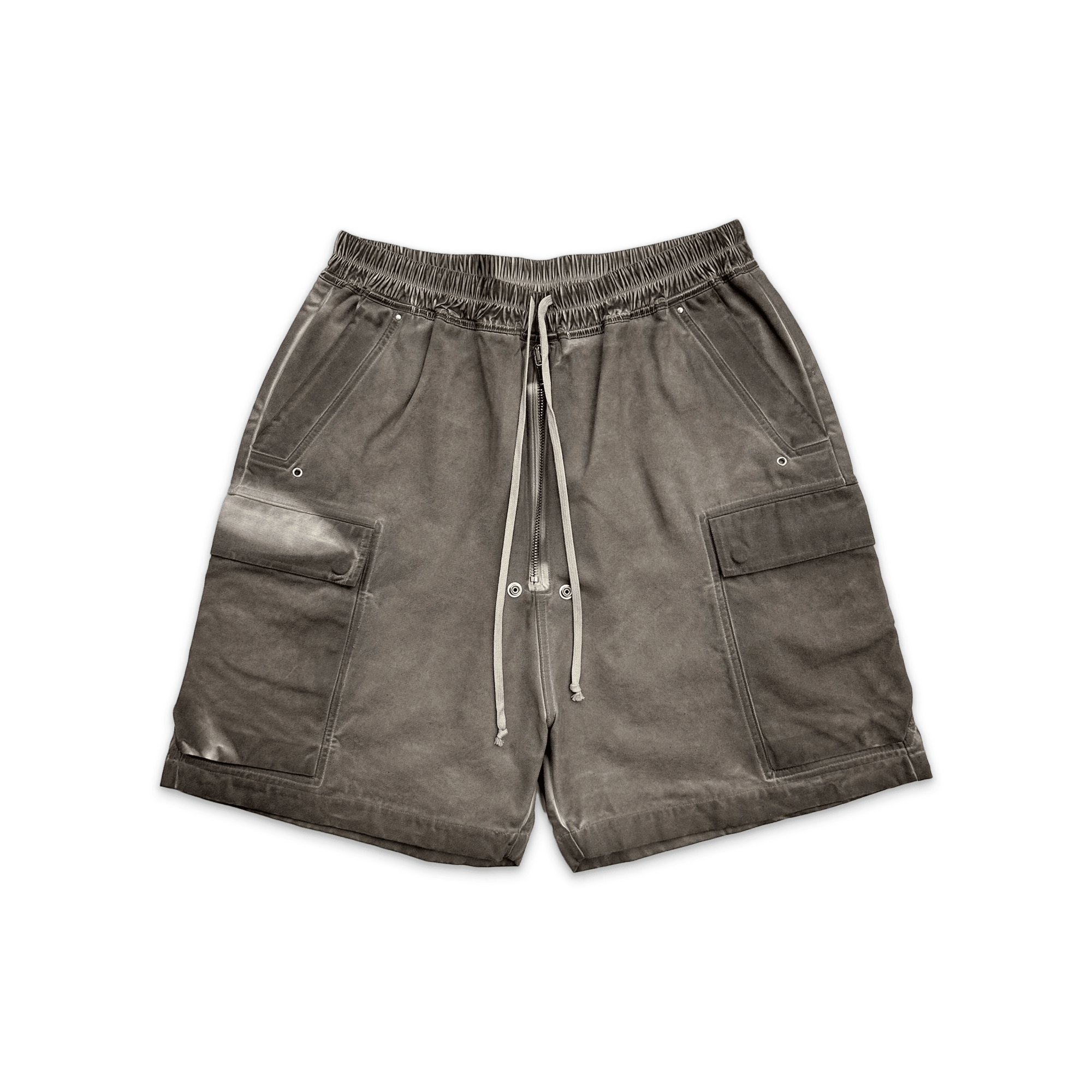 Rick Owens Cargobela Shorts Dirty Dust