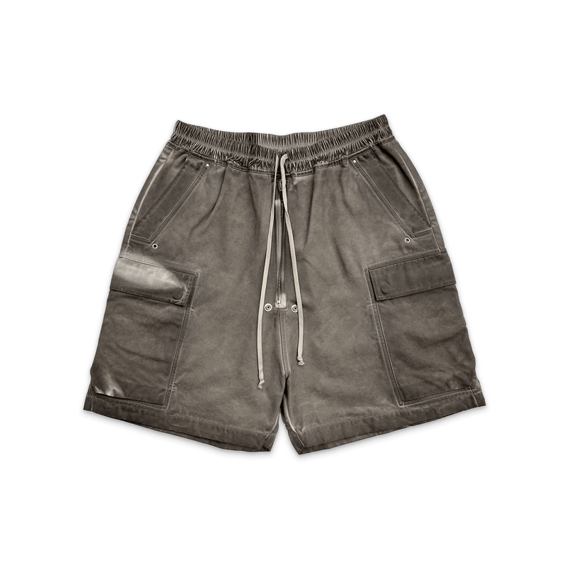 Rick Owens Cargobela Shorts Dirty Dust