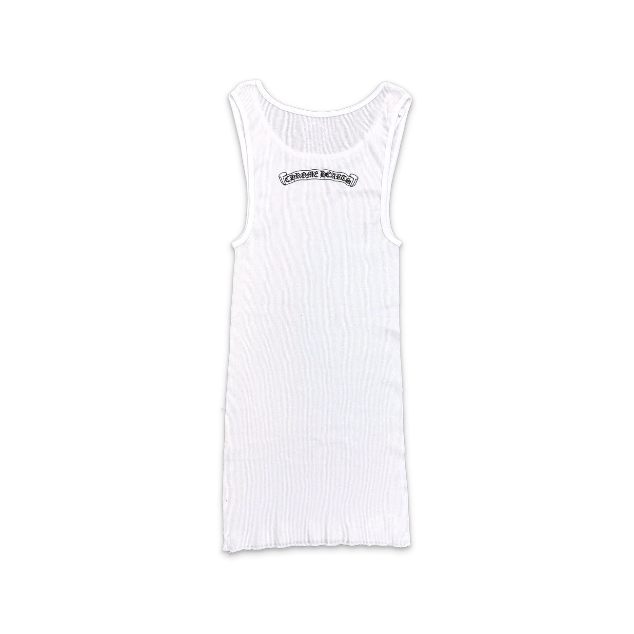 Chrome Hearts T-Bar Logo Tank White