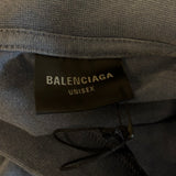 Balenciaga Burning Unity Tee Oversized Blue