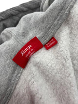 Supreme Small Box Zip Up Hooded Sweatshirt (FW25) Heather Grey