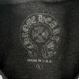 Chrome Hearts Neck Logo Crewneck Sweatshirt Black