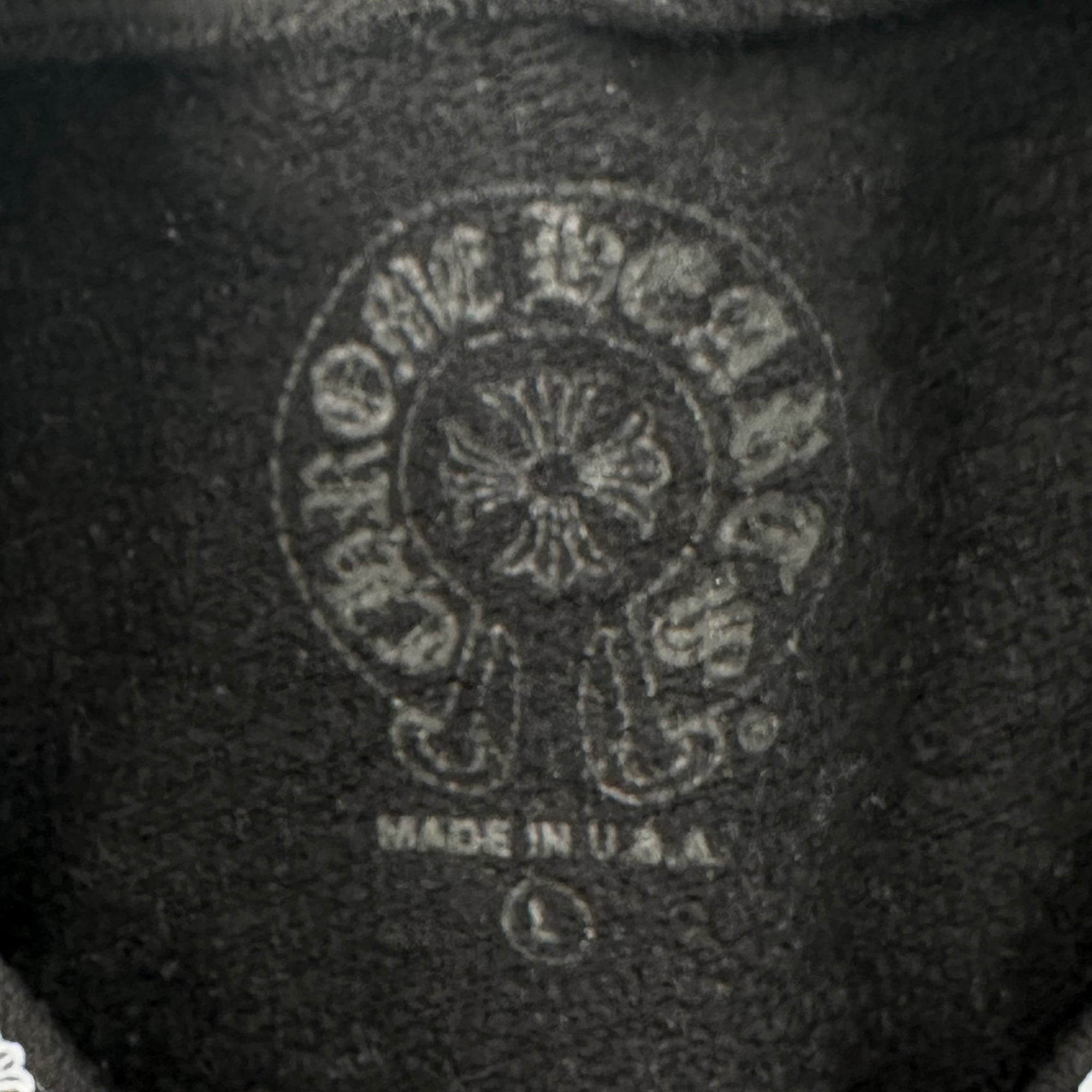 Chrome Hearts Neck Logo Crewneck Sweatshirt Black