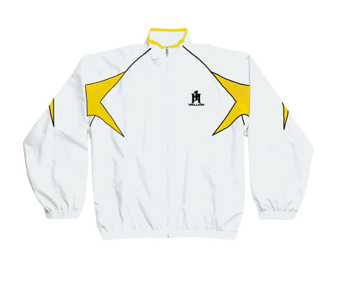 One Million Track Suit 'White/Yellow'