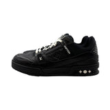 Louis Vuitton Trainer Black Embossed Monogram