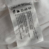Chrome Hearts Neck Letters Logo Tee White