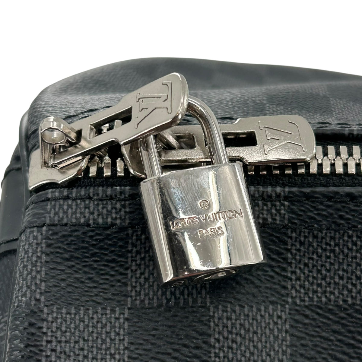 Louis Vuitton Keepall Bandouliere Damier Graphite 55 Black/Gray