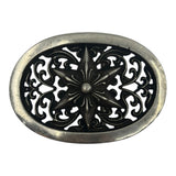 Chrome Hearts Oval Star Buckle Silver