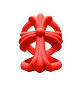 Chrome Hearts Silicone Cross Ring Red