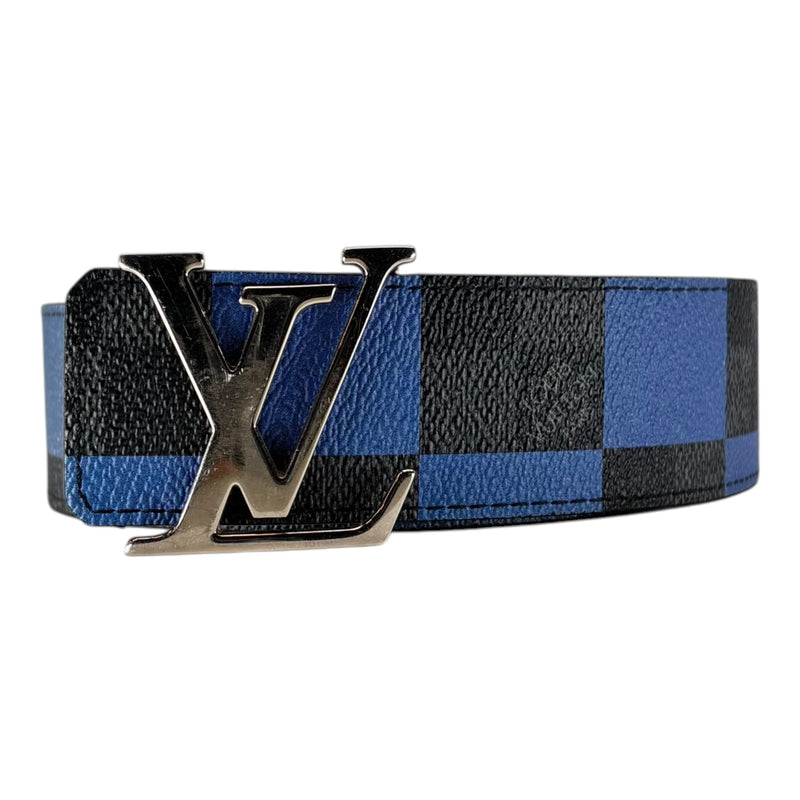 Louis Vuitton Reversible Belt Damier  Blue