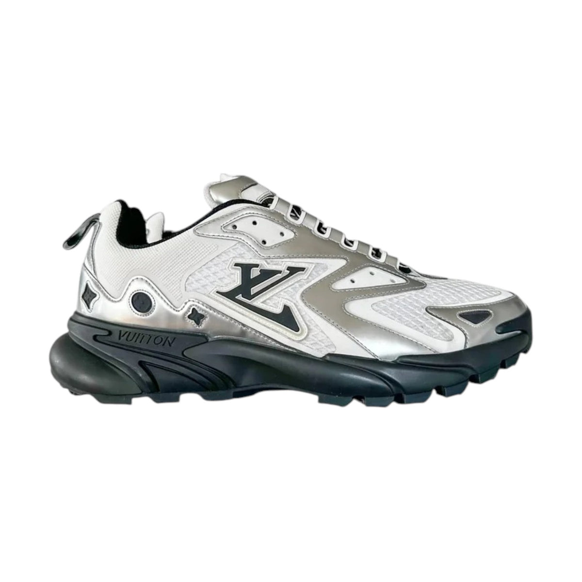 Louis Vuitton Tatic Sneaker Black Silver