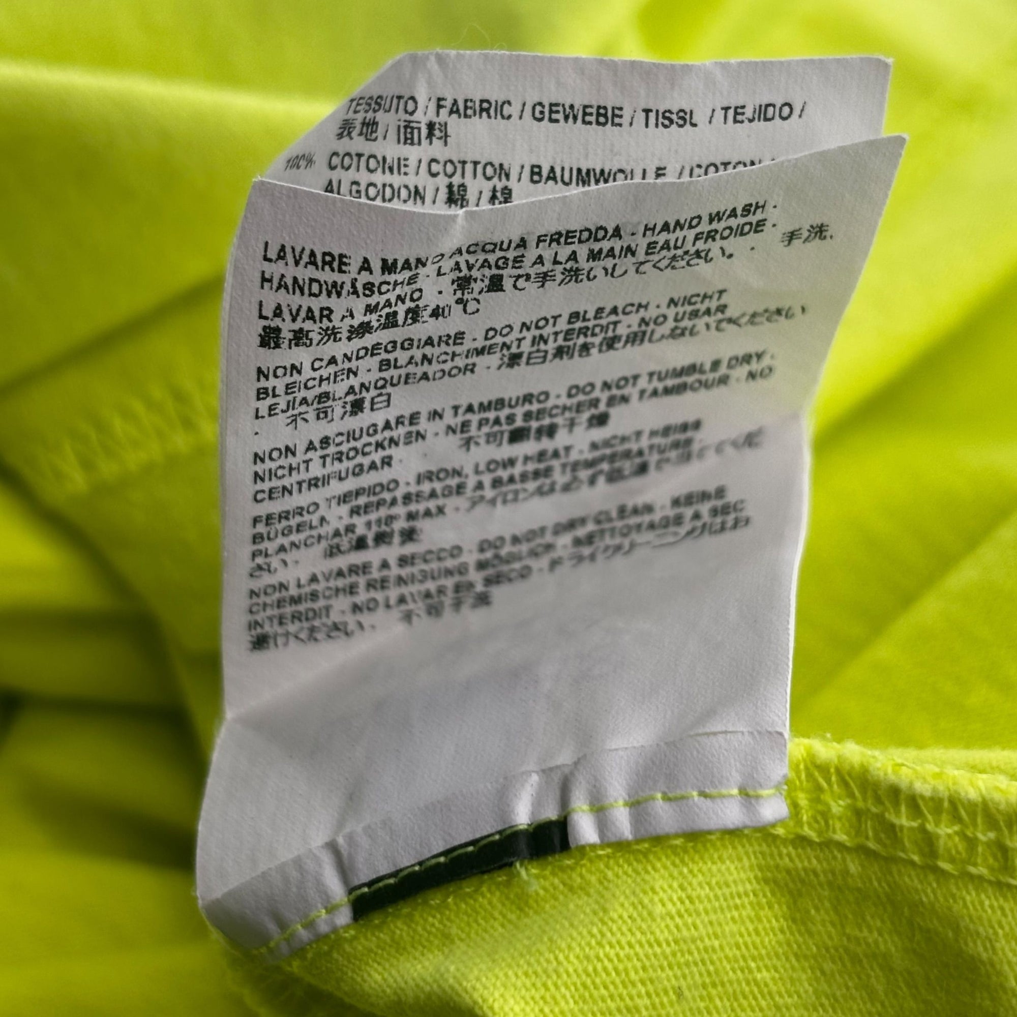 Balenciaga WFP Tee "Neon Green"