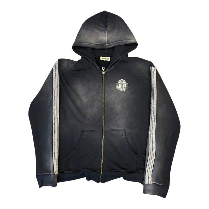 Alchemist Wavy Zip Up Black